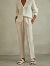 Reiss Hailey Pull-on Taper Trouser