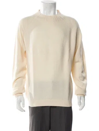 Pre-owned Reiss Crew Neck Long Sleeve Pullover In Gray
