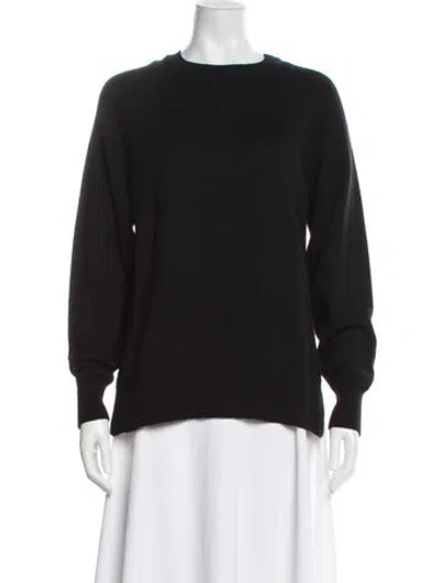 Pre-owned Reiss Crew Neck Sweater In Black