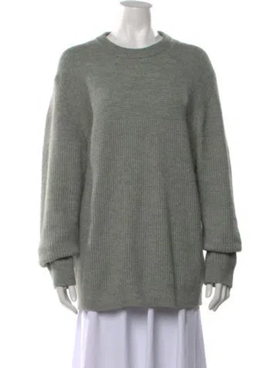 Pre-owned Reiss Crew Neck Sweater In Green