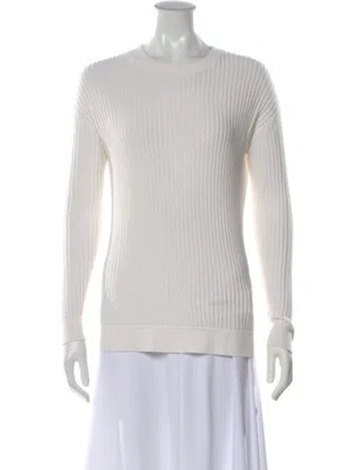 Pre-owned Reiss Crew Neck Sweater In Neutral