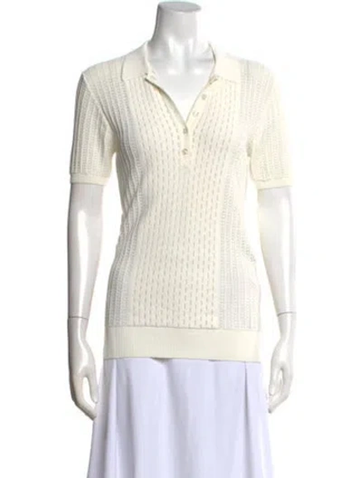 Pre-owned Reiss Crew Neck Sweater In Neutral