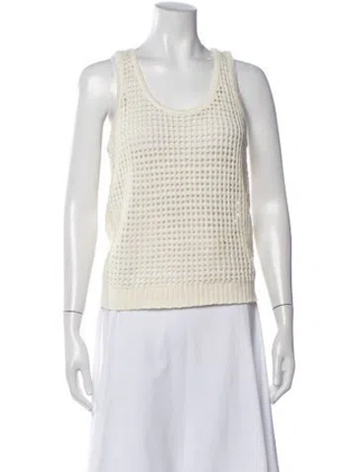 Pre-owned Reiss Crew Neck Sweater In Neutrals