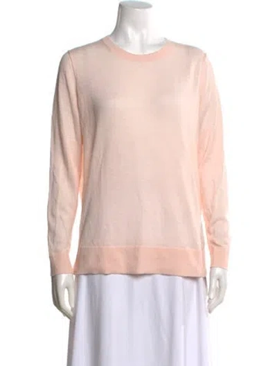 Pre-owned Reiss Crew Neck Sweater In Pink