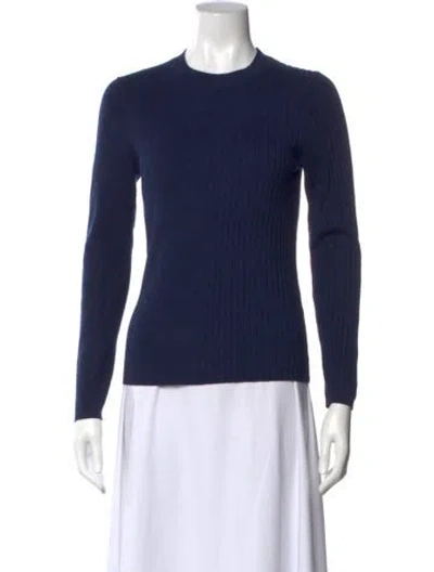 Pre-owned Reiss Crew Neck Sweater W/ Tags In Blue