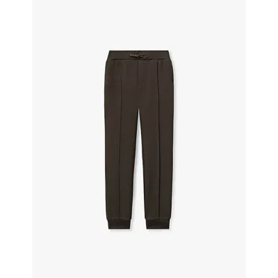 Reiss Chocolate Brown Croxley Regular-fit Stretch-jersey Jogging Bottoms 3-14 Y In Chocolate Brown