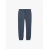 Reiss Babies' Dark Diesel Blue Croxley Regular-fit Stretch-jersey Jogging Bottoms 3-14 Y