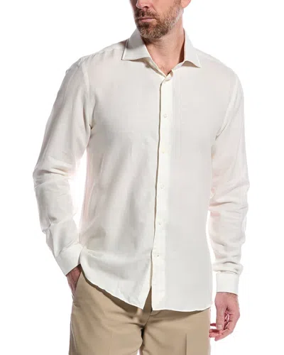 Reiss Croydon Cotton Cashmere B Top In White