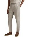 Reiss Cyrus Drawstring Ottoman Pant In Gray