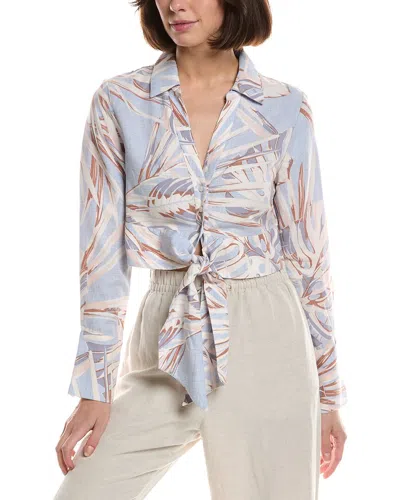 Reiss Dahlia Top In Blue