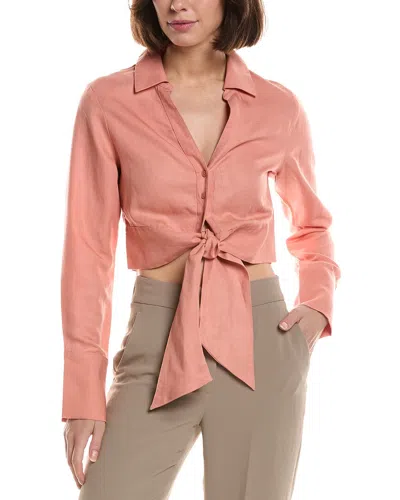 Reiss Dahlia Top In Pink