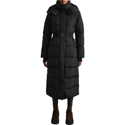 REISS REISS DALBY LONGLINE HOODED PUFFER JACKET