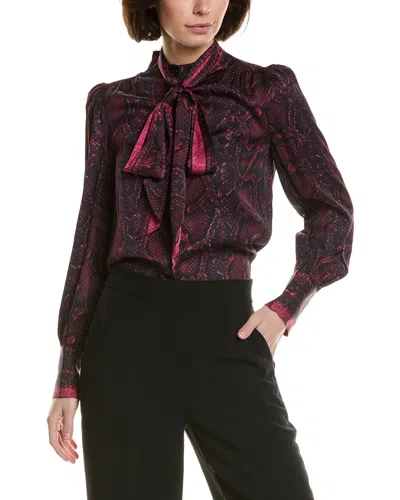 Reiss Dana Top In Red