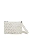 Reiss Dani Faux Pearl Handbag In White