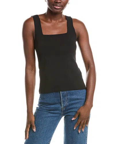 Reiss Danni Square Neck Vest In Black