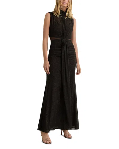 Reiss Dannielle Maxi Dress In Brown