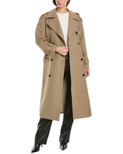 REISS REISS DARIA WOOL-BLEND TRENCH COAT