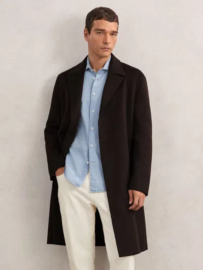 Reiss Dark Brown Squire Coat