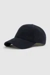 Reiss Dark Navy Benton Corduroy Baseball Cap