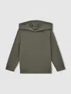 Reiss Dark Sage Hoodie