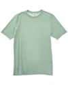 Reiss Slim Fit Crewneck Tee In Green