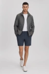 Reiss Deck - Airforce Blue Slim Fit Drawstring Chino Shorts, 34