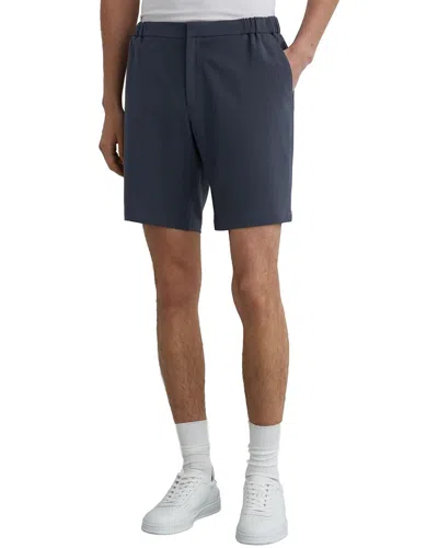 Reiss Deck Drawstring Chino Short In Blue