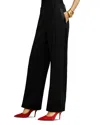 Reiss Della Tux Wide Leg Trousers In Black