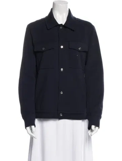 Pre-owned Reiss Denim Jacket In Blue