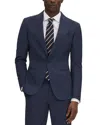 Reiss Destiny Peak Plain Blazer In Blue