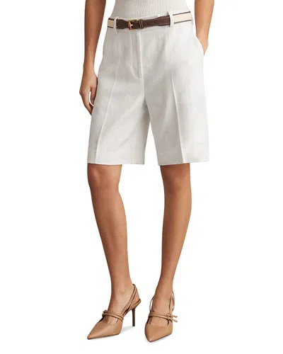 REISS DEVON BELTED BERMUDA SHORTS