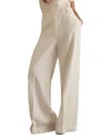 Reiss Womens Devon Wide-leg Woven Trousers White In White