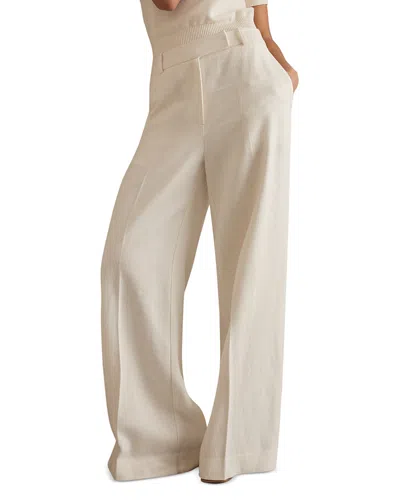 REISS DEVON WIDE LEG PANTS