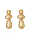 Reiss Dinah Dome Drop Earrings, 1.8l In Gold