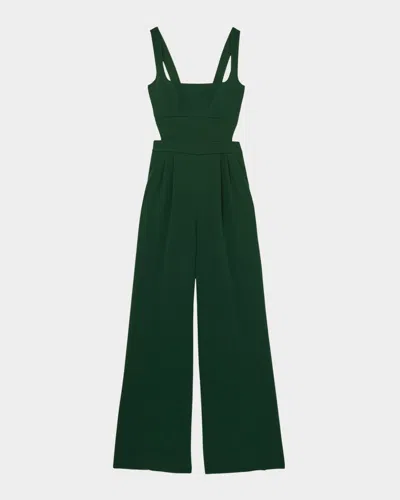 REISS DION CUTOUT WIDE-LEG JUMPSUIT