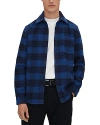 REISS DORTCH BRUSHED CHECK SHIRT