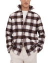 REISS DORTCH BRUSHED CHECK SHIRT
