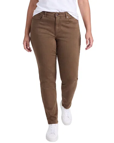 Reiss Dover Brushed Cotton J Jean In Brown