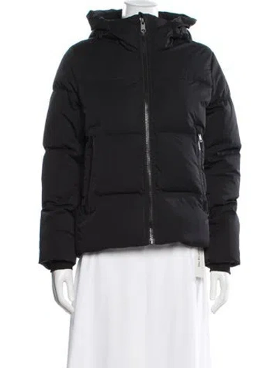Pre-owned Reiss Down Down Jacket In Black