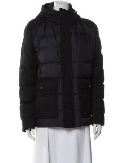 Pre-owned Reiss Down Jacket In Blue