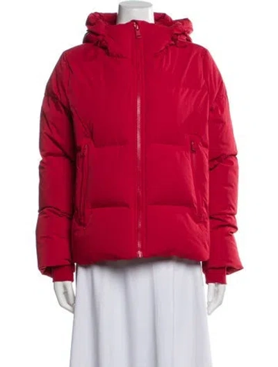 Pre-owned Reiss Down Jacket In Red
