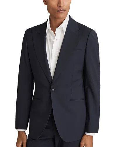 Reiss Dream Modern Fit Peak Suit Jacket In Bright Blue