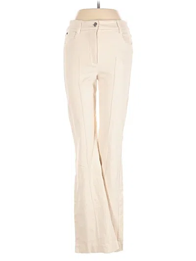 Pre-owned Reiss Dress Pants In Ivory