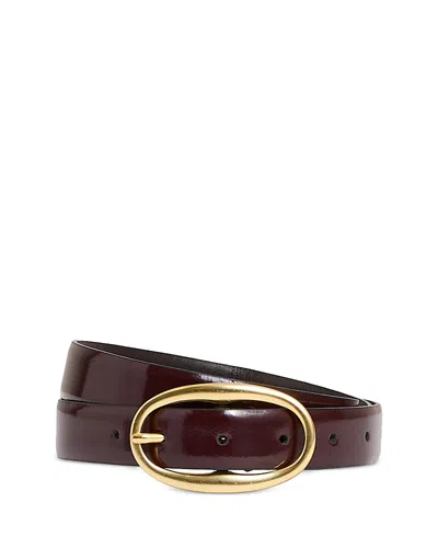 REISS DREW PATENT OVAL BUCKLE BELT