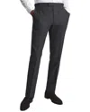 Reiss Dunn Wool Cross Fleck Texture Trouser In Black