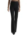 Reiss Dylan Flare Trouser In Black