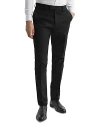 Reiss Eastbury Cotton Stretch Slim Fit Chino Pants In Black