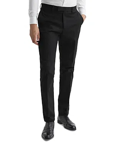 Reiss Eastbury Cotton Stretch Slim Fit Chino Pants In Black