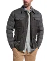 Reiss Eden Padded Jacket In Grey