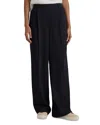 Reiss Hallie Tailored Wide Leg Pants In Navy
